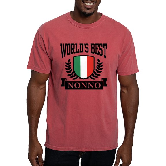 CafePress - World's Best Nonno T Shirt - Mens Comfort Colors Shirt