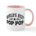 thumbnail image 1 of CafePress - World's Best Pop Pop Mug - 11 oz Ceramic Mug - Novelty Coffee Tea Cup, 1 of 6