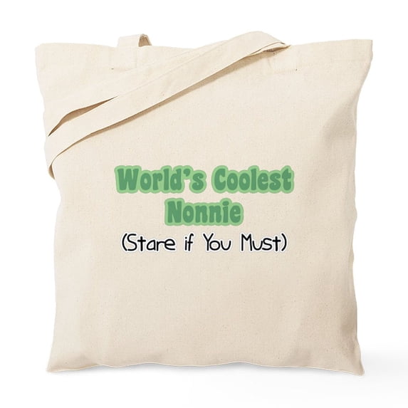 CafePress - World's Coolest Nonnie Tote Bag - Unisex Canvas Tote Bag, Beige, 1-Piece