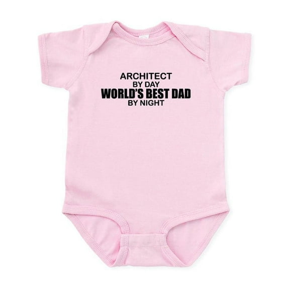 CafePress - World's Greatest Dad Architect Infant Bodysuit - Baby Light Bodysuit, Size Newborn - 24 Months