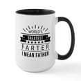 thumbnail image 1 of CafePress - World's Greatest Farter Large Mug - 15 oz Ceramic Large White Novelty Mug, 1 of 4