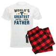 thumbnail image 1 of CafePress - World's Greatest Farter Men's Light Pajamas - Men's Light Loose Fit Cotton Pajama Set, 1 of 7