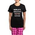 thumbnail image 1 of CafePress - World's Greatest Farter Women's Dark Pajamas - Women's Short Sleeve Print T-Shirt and Pants Dark Cotton Pajama Set, 1 of 7