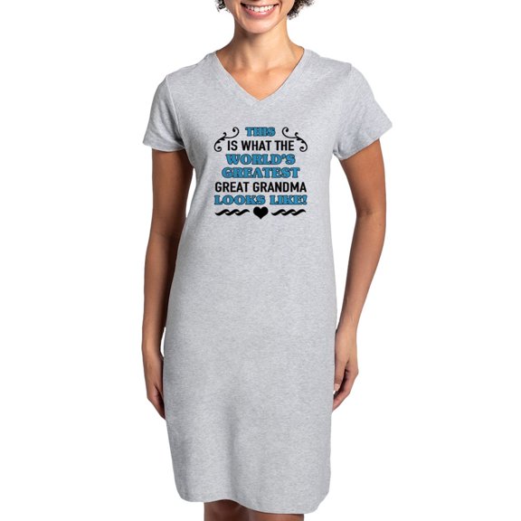 CafePress - World's Greatest Great Grandma - Women's Nightshirt