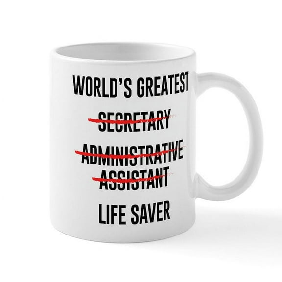 CafePress - World's Greatest Life Saver - 11 oz Ceramic Mug - Novelty Coffee Tea Cup