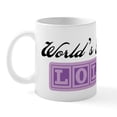 thumbnail image 1 of CafePress - World's Greatest Lolly Mug - 11 oz Ceramic Mug - Novelty Coffee Tea Cup, 1 of 6