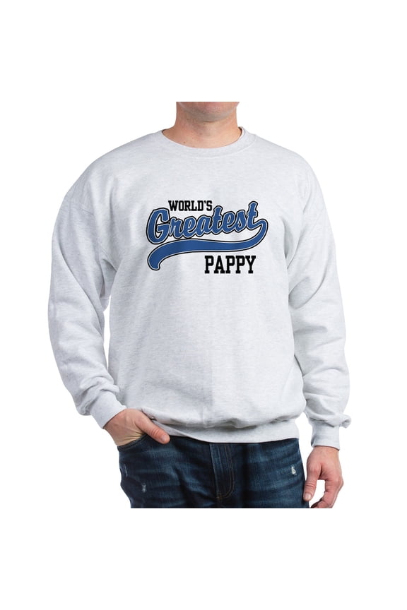 - World's Greatest Pappy Sweatshirt - Crew Neck Sweatshirt