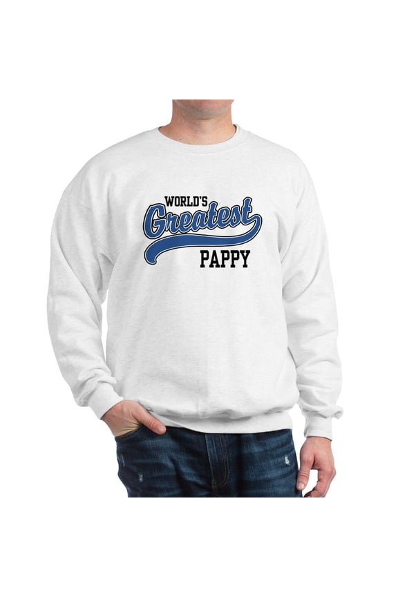 - World's Greatest Pappy Sweatshirt - Crew Neck Sweatshirt
