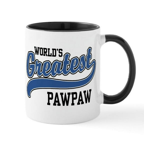 CafePress - World's Greatest Pawpaw Mug - 11 oz Ceramic Mug - Novelty Coffee Tea Cup