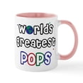 thumbnail image 1 of CafePress - World's Greatest Pops Mug - 11 oz Ceramic Mug - Novelty Coffee Tea Cup, 1 of 4