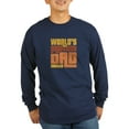 thumbnail image 1 of CafePress - World's Grooviest Dad Long Sleeve Dark T Shirt - Long Sleeve Dark T-Shirt, 1 of 4