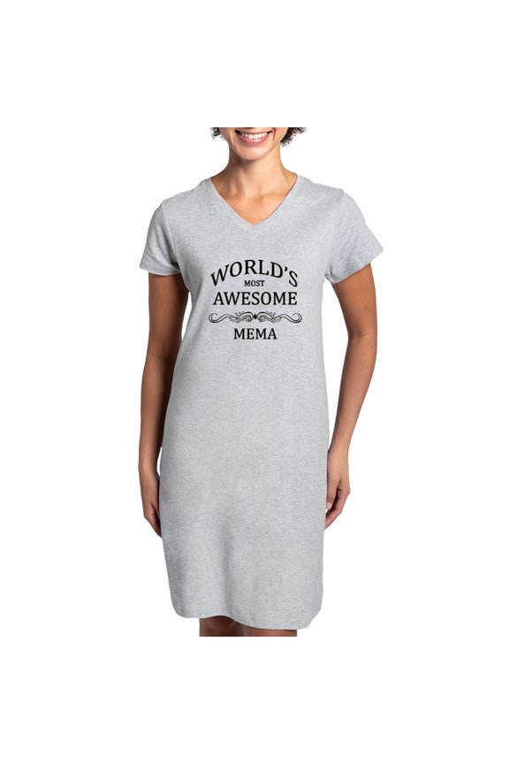 - World's Most Awesome Mema - Women's Nightshirt