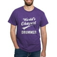 thumbnail image 1 of CafePress - World's Okayest Drummer Dark T Shirt - Men's Classic Graphic Cotton T-Shirt, 1 of 4