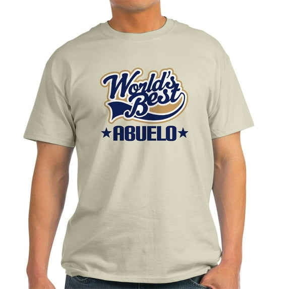 CafePress - Worlds Best Abuelo Light T Shirt - Men's Classic Graphic T-Shirt