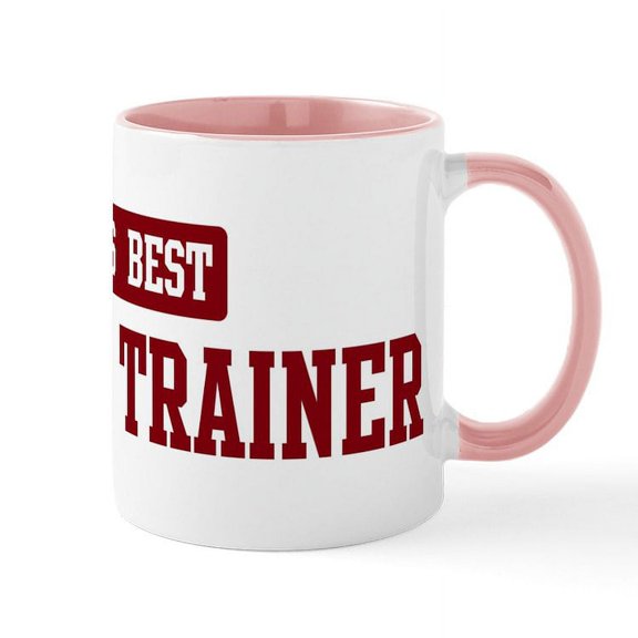 CafePress - Worlds Best Athletic Trainer Mug - 11 oz Ceramic Mug - Novelty Coffee Tea Cup