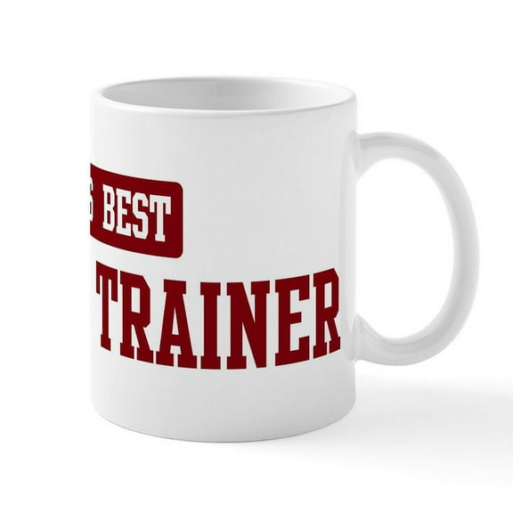 CafePress - Worlds Best Athletic Trainer Mug - 11 oz Ceramic Mug - Novelty Coffee Tea Cup