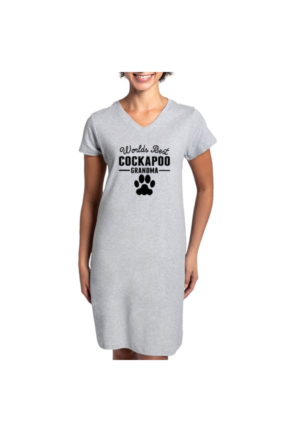 - Worlds Best Cockapoo Grandma - Women's Nightshirt
