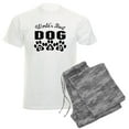 thumbnail image 1 of CafePress - Worlds Best Dog Dad Pajamas - Men's Light Loose Fit Cotton Pajama Set, 1 of 7