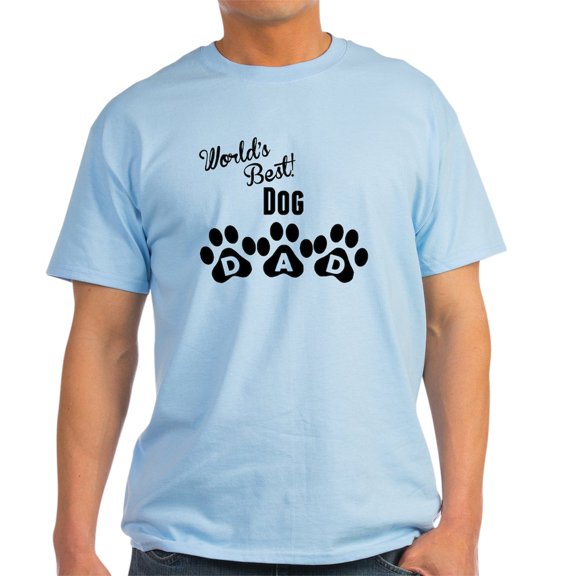 CafePress - Worlds Best Dog Dad T Shirt - Men's Classic Graphic T-Shirt