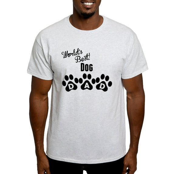 CafePress - Worlds Best Dog Dad T Shirt - Men's Classic Graphic T-Shirt