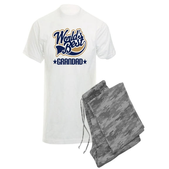 CafePress - Worlds Best Grandad - Men's Light Pajamas