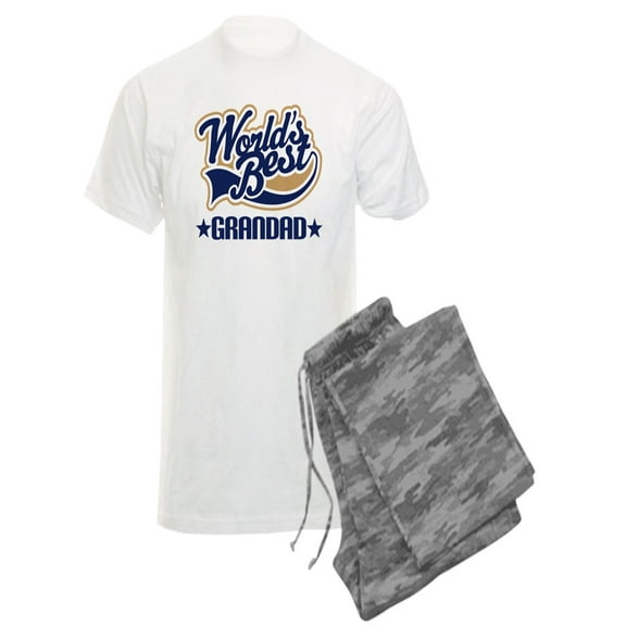 CafePress - Worlds Best Grandad - Men's Light Pajamas
