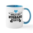 thumbnail image 1 of CafePress - Worlds Best Husband Ever Mugs - 11 oz Ceramic Mug - Novelty Coffee Tea Cup, 1 of 4