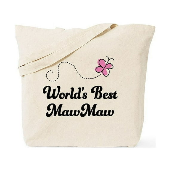 CafePress - Mawmaw Worlds Best Gift - Unisex Canvas Tote Bag, Beige, 1-Piece