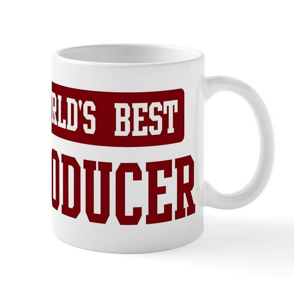 CafePress - Worlds Best Producer Mug - 11 oz Ceramic Mug - Novelty Coffee Tea Cup