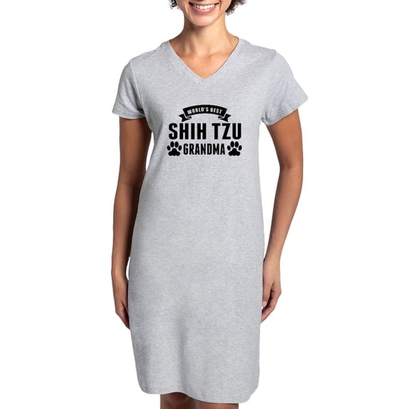 CafePress - Worlds Best Shih Tzu Grandma - Women's Nightshirt
