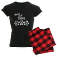 thumbnail image 1 of CafePress - Worlds Best Staffie Mom Pajamas - Women's Dark Pajamas, 1 of 4