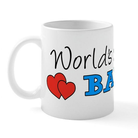 CafePress - Worlds Greatest Baba Mug - 11 oz Ceramic Mug - Novelty Coffee Tea Cup