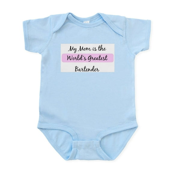 CafePress - Worlds Greatest Bartender Infant Bodysuit - Baby Light Bodysuit, Size Newborn - 24 Months