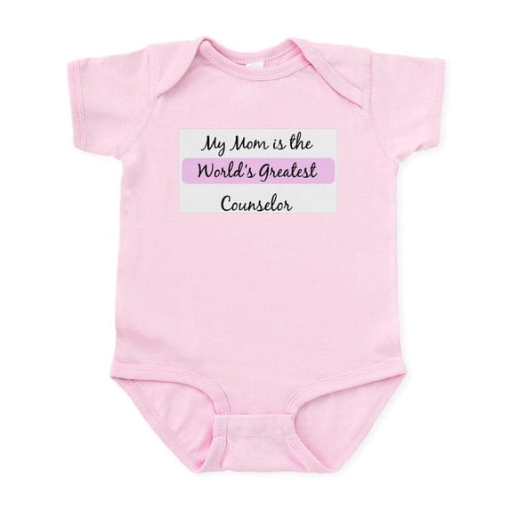 CafePress - Worlds Greatest Counselor Infant Bodysuit - Baby Light Bodysuit, Size Newborn - 24 Months