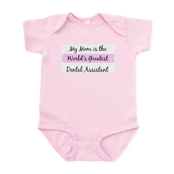 CafePress - Worlds Greatest Dental Assist Infant Bodysuit - Baby Light Bodysuit, Size Newborn - 24 Months