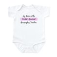 thumbnail image 1 of CafePress - Worlds Greatest Geography Tea Infant Bodysuit - Baby Light Bodysuit, Size Newborn - 24 Months, 1 of 4