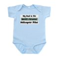 thumbnail image 1 of CafePress - Worlds Greatest Helicopter Pi Infant Bodysuit - Baby Light Bodysuit, Size Newborn - 24 Months, 1 of 4