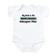 thumbnail image 1 of CafePress - Worlds Greatest Helicopter Pi Infant Bodysuit - Baby Light Bodysuit, Size Newborn - 24 Months, 1 of 4