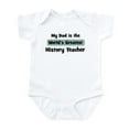 thumbnail image 1 of CafePress - Worlds Greatest History Teach Infant Bodysuit - Baby Light Bodysuit, Size Newborn - 24 Months, 1 of 4