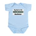 thumbnail image 1 of CafePress - Worlds Greatest Machinist Infant Bodysuit - Baby Light Bodysuit, Size Newborn - 24 Months, 1 of 4