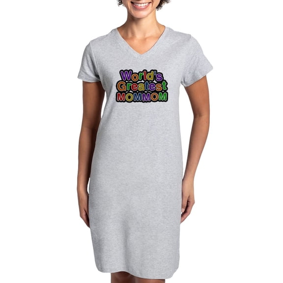 CafePress - Worlds Greatest Mommom - Women's Nightshirt