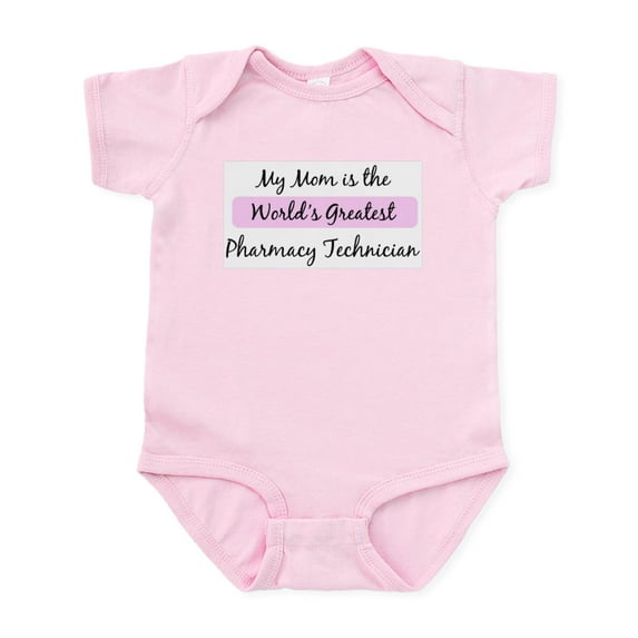 CafePress - Worlds Greatest Pharmacy Tech Infant Bodysuit - Baby Light Bodysuit, Size Newborn - 24 Months