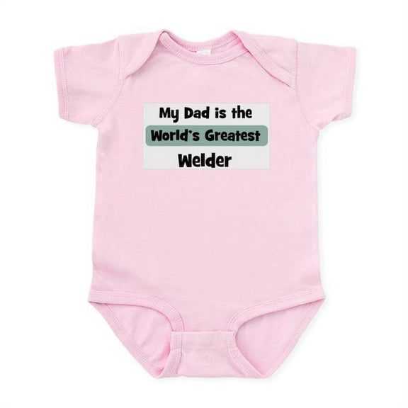 CafePress - Worlds Greatest Welder Infant Bodysuit - Baby Light Bodysuit, Size Newborn - 24 Months