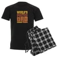 thumbnail image 1 of CafePress - Worlds Grooviest Dad Men's Dark Pajamas - Men's Dark Loose Fit Cotton Pajama Set, 1 of 7