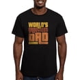 thumbnail image 1 of CafePress - Worlds Grooviest Dad Men's Fitted T Shirt (Dark) - Men's Fitted T-Shirt, 1 of 4