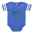 thumbnail image 1 of CafePress - Worn Mermaid - Cute Infant Baby Football Bodysuit, 1 of 3