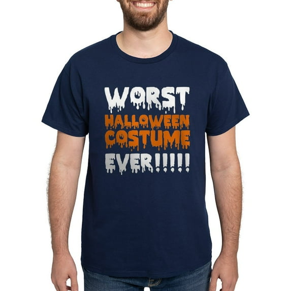 CafePress - Worst Halloween Costume Ever!!!!! Dark T Shirt - Men's Classic Graphic Cotton T-Shirt