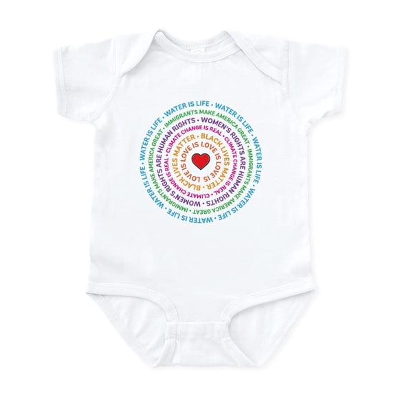 CafePress - Worth Fighting For Infant Body Suit - Baby Light Bodysuit, Size Newborn - 24 Months