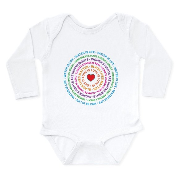 CafePress - Worth Fighting For Infant Body Suit - Long Sleeve Cotton Baby Bodysuit