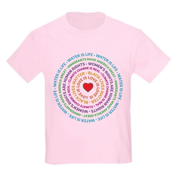 CafePress - Worth Fighting For Kids T Shirt - Light Classic Kids Graphic, Short Sleeve T-Shirt, Sizes XS-XL